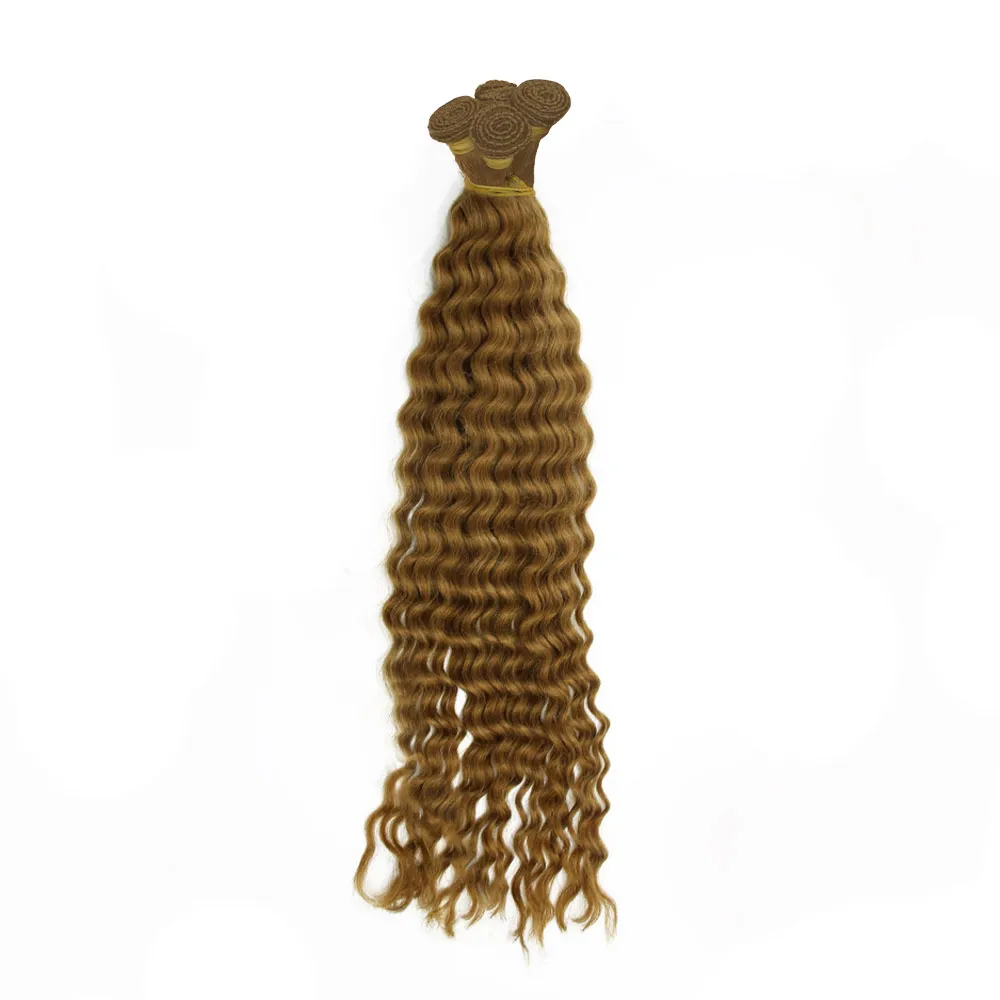 Deep Curly Hand Tied Weft Extensions