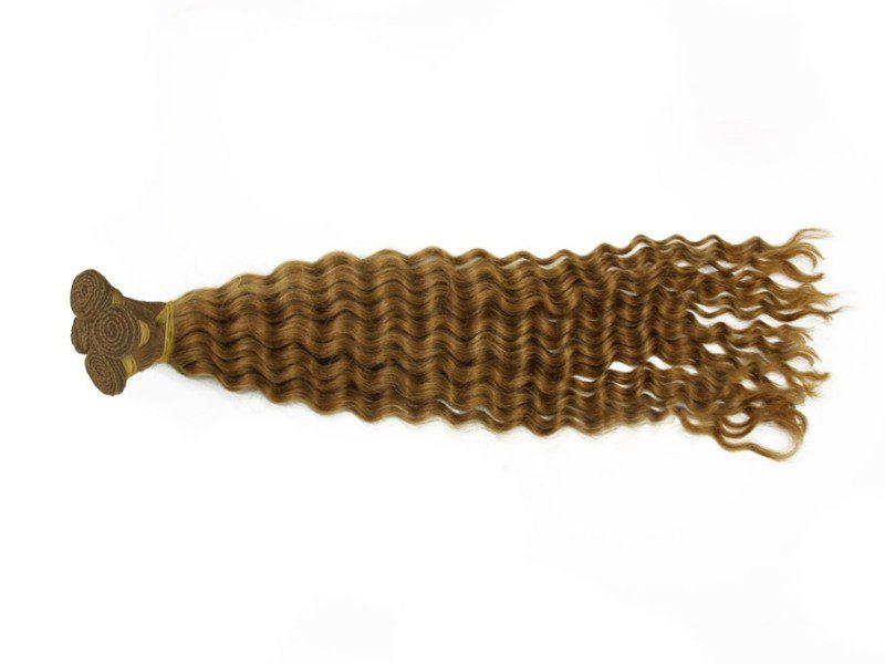 Deep Curly Hand Tied Weft Extensions