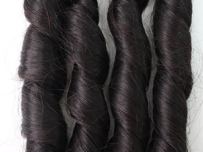 Fumi Curly Hand Tied Weft Extensions
