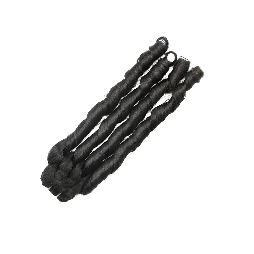 Fumi Curly Machine Weft Hair Extensions