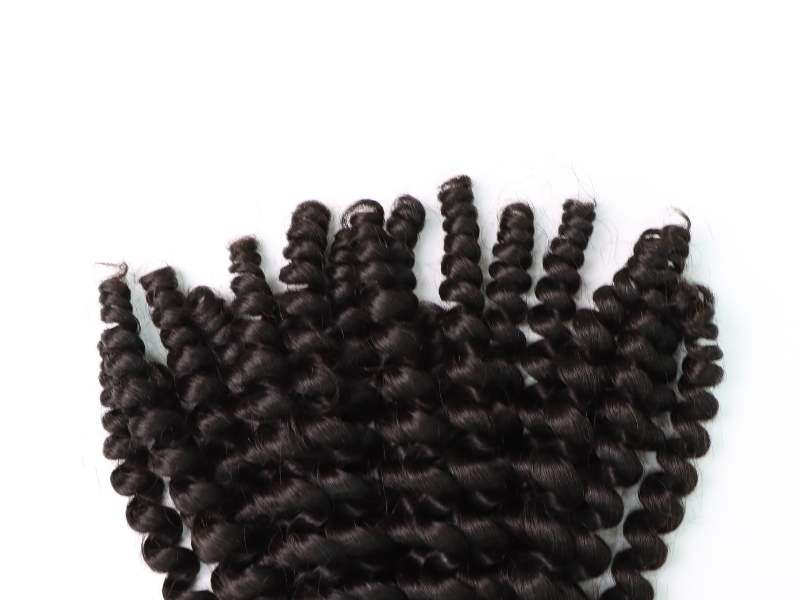 Kinky Curly Hand Tied Weft Extensions