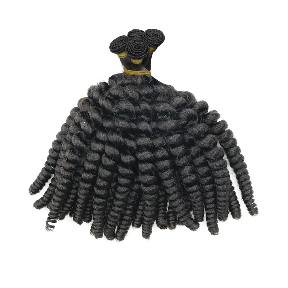 Kinky Curly Hand Tied Weft Extensions