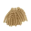 Kinky Curly Machine Weft Hair Extensions