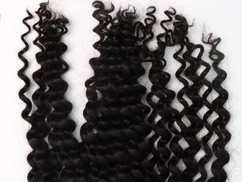 Loose Curly Hand Tied Weft Extensions