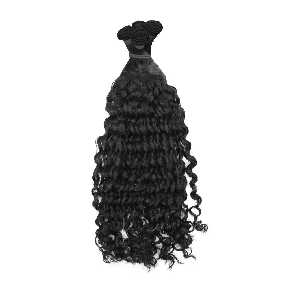 Loose Curly Hand Tied Weft Extensions