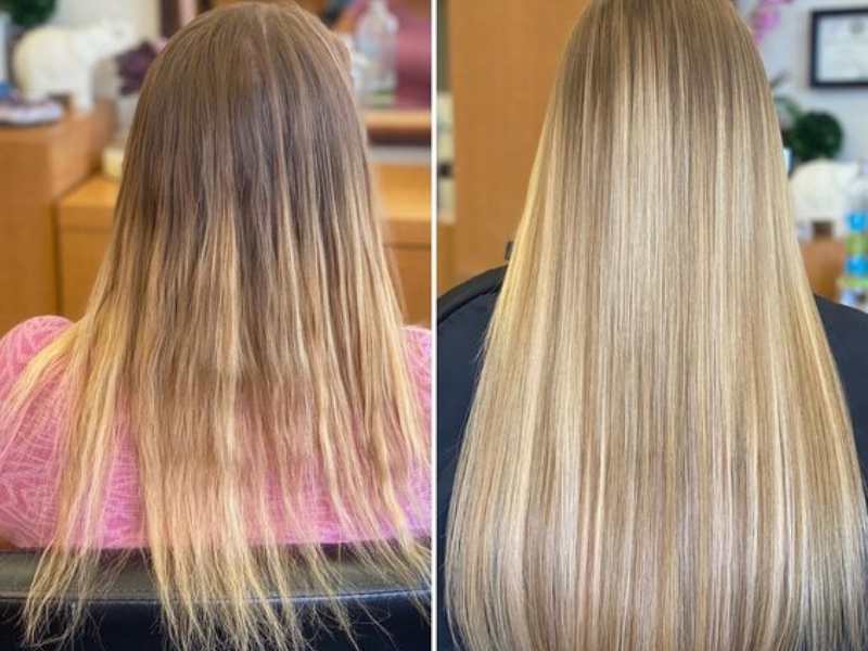 Normal Straight Hand Tied Weft Extensions