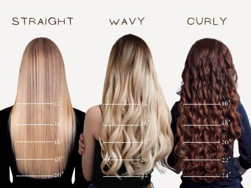 Normal Straight Hand Tied Weft Extensions