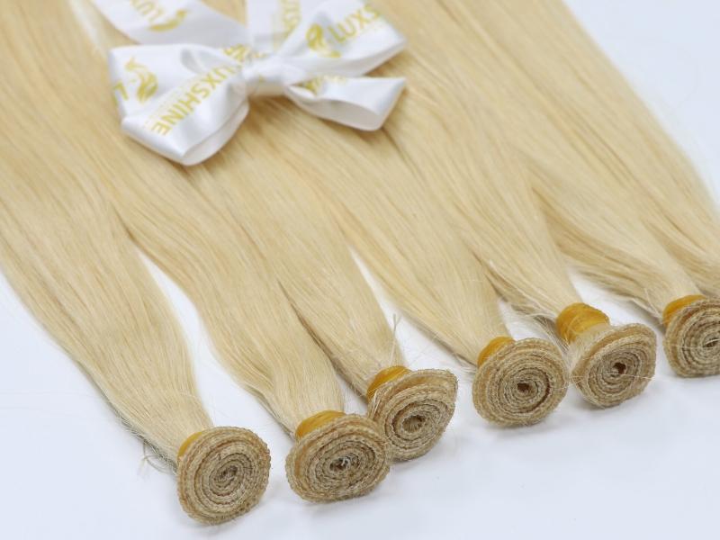 Normal Straight Hand Tied Weft Extensions