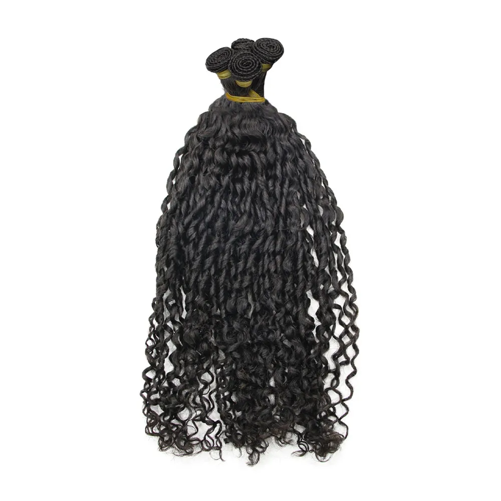 Romantic Curly Hand Tied Weft Extensions