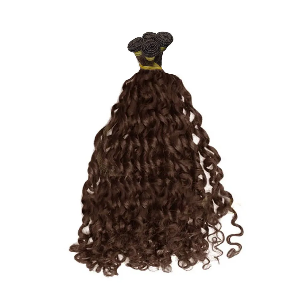 Romantic Curly Hand Tied Weft Extensions