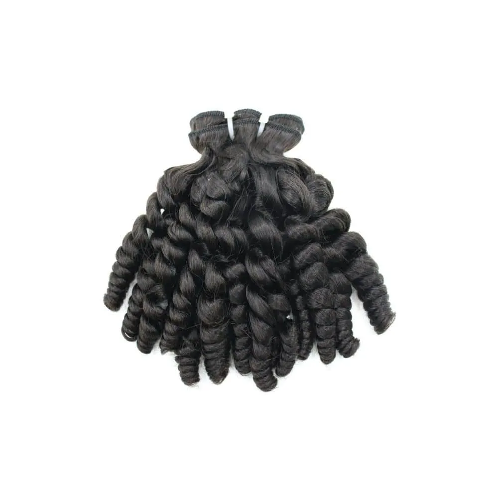 Twist Curly Machine Weft Hair Extensions