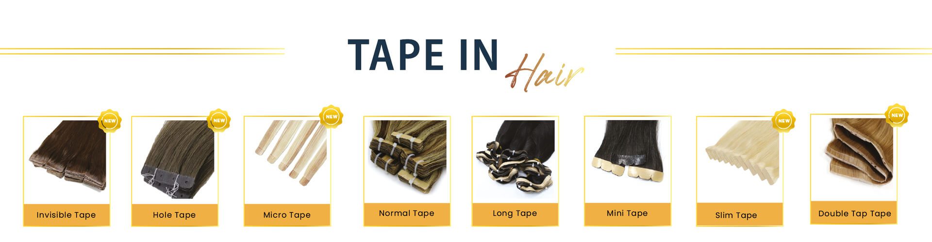 Tape in Hair Extensions