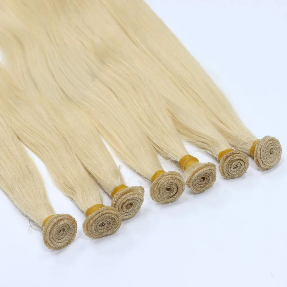 Normal Straight Hand Tied Weft Extensions