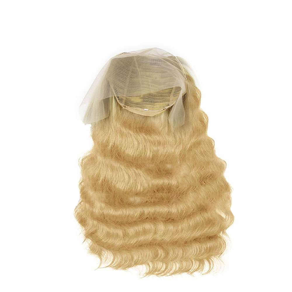 Body Wavy Light Blonde Lace Closure Wig