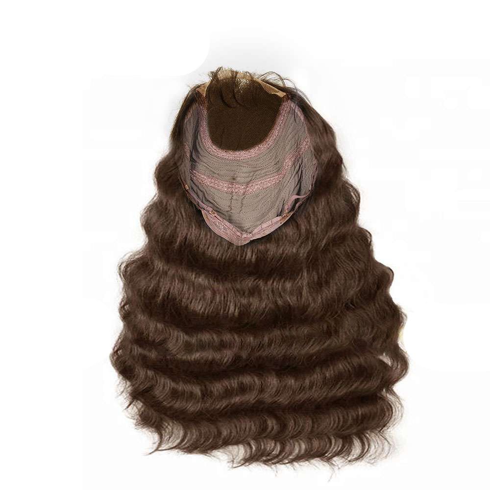 Body Wavy Dark Brown Lace Closure Wig
