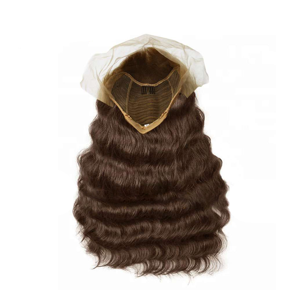 Body Wavy Dark Brown Lace Front Wig