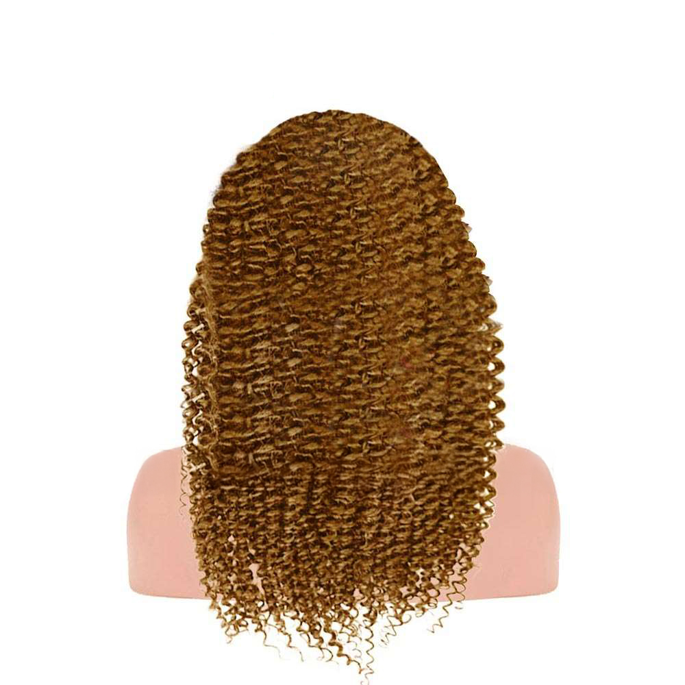 Deep Curly Light Brown Full lace Wig