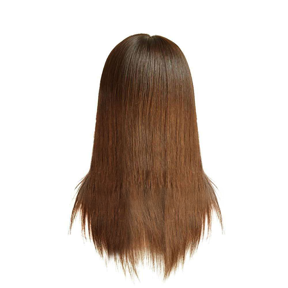Straight Light Brown Full lace Wig