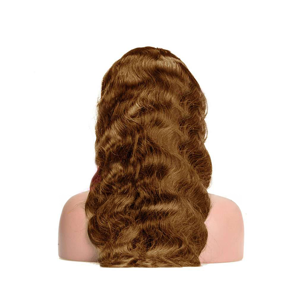 Water Body Wavy Light Brown Full lace Wig