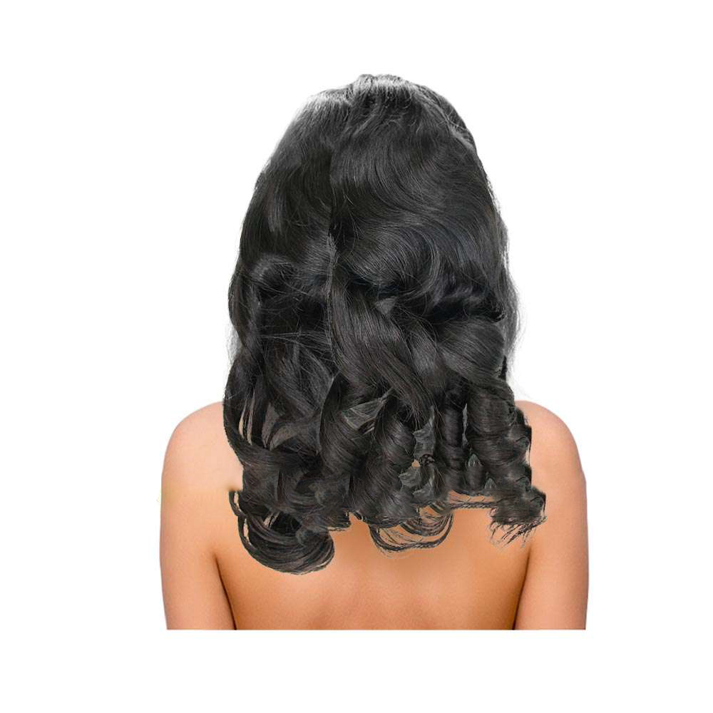Fumi Wavy Black Full lace Wig