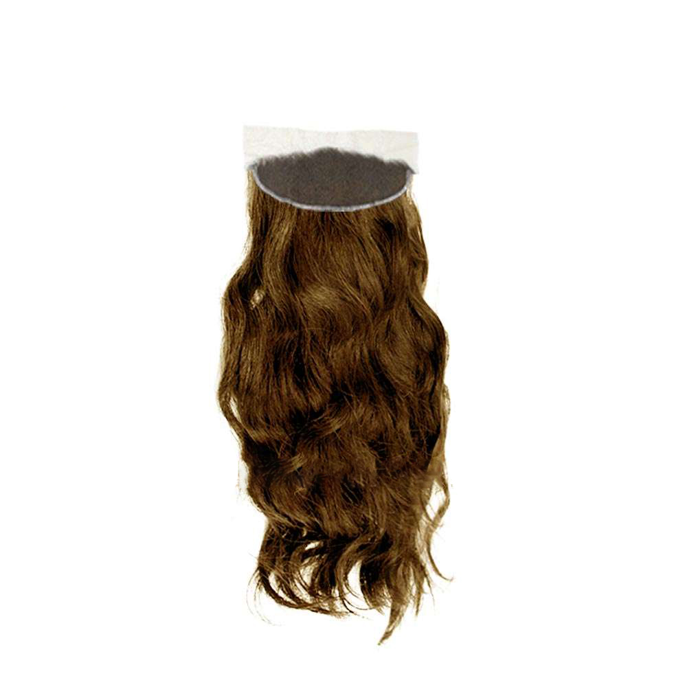 Natural Wavy Light Brown Lace Front Wig
