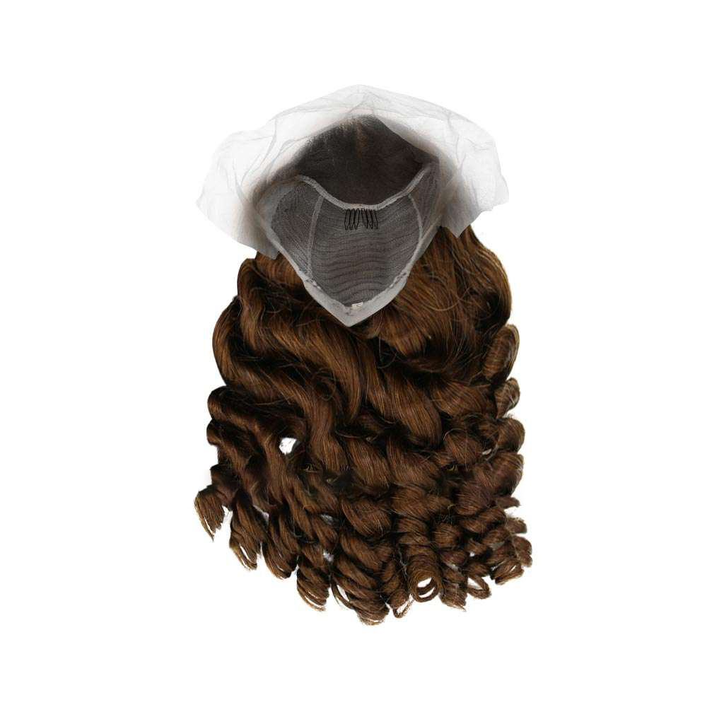 Twist Curly Dark Brown Lace Front Wig