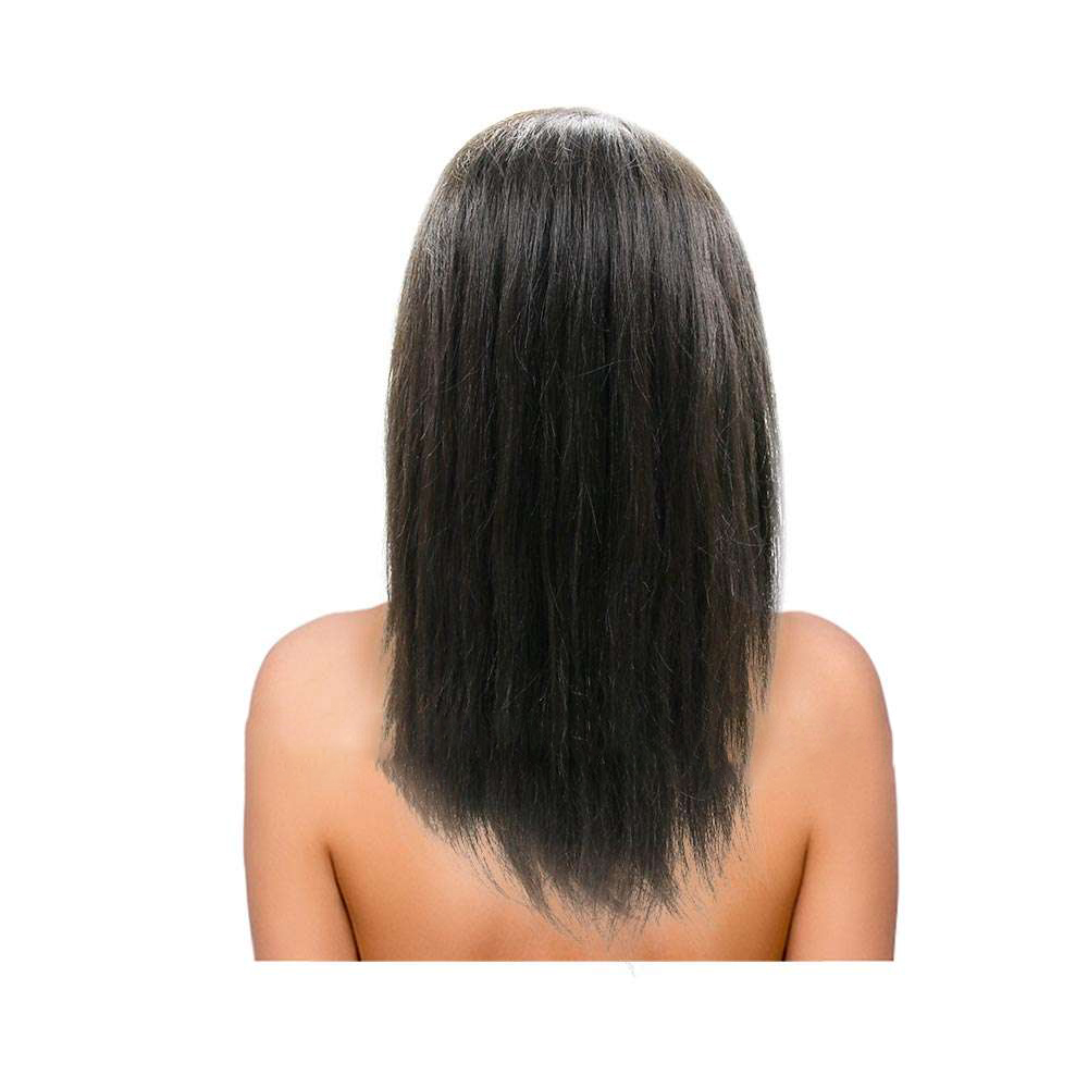 Yaki Straight Black Full lace Wig