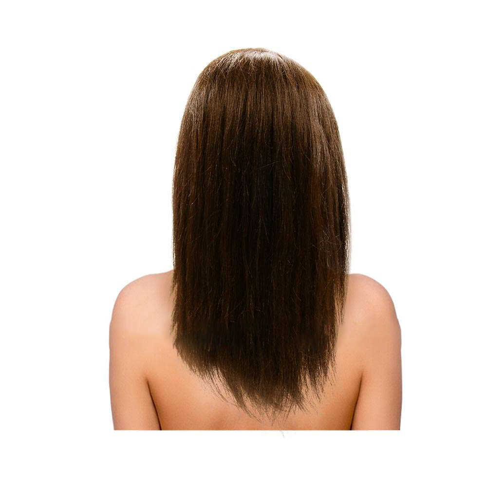 Yaki Straight Dark Brown Full lace Wig